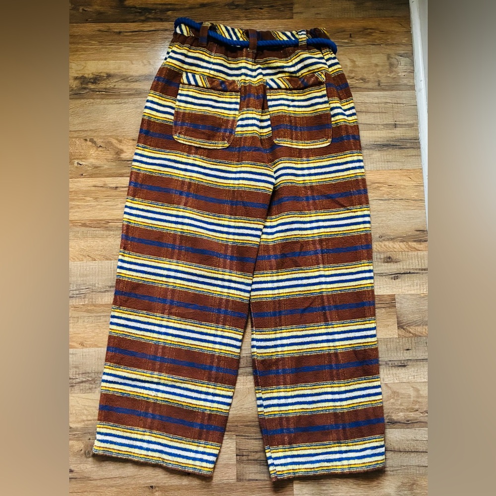 Free People Plaid Cotton Pants - Picture 6 of 14